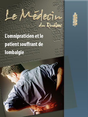 L'omnipraticien et le patient souffrant de lombalgie